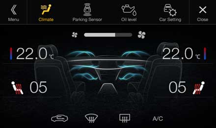 Audi A4 - X701D-A4: Driver Assistance - Climate