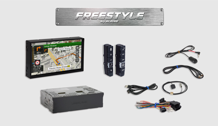 All parts included - Freestyle Navigation System X703D-F