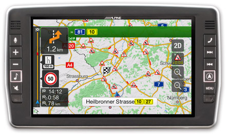 Mercedes Vito - Navigation - Plan Your Route  - X902D-V447