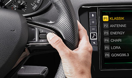 Skoda Octavia 3 Steering Wheel Remote Control Buttons i902D-OC3